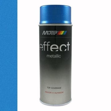 Motip Deco Effect Metallic Blauw 400 ml, Ophalen of Verzenden, Nieuw