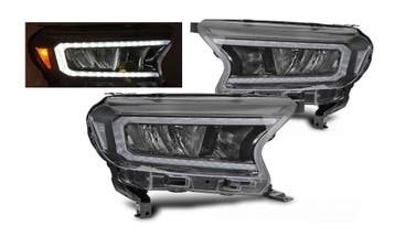 Full LED koplampen dynamisch Black geschikt voor Ford Ranger, Verzenden, Nieuw, Ford