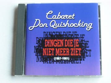 Cabaret Don Quishocking - Dingen die je niet meer ziet (1967, Ophalen of Verzenden, Zo goed als nieuw