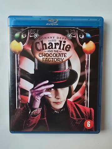 CHARLIE AND THE CHOCOLATE FACTORY (2005) (BLURAY), Verzenden, Gebruikt