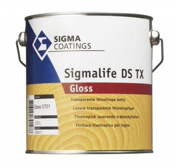 SIGMALIFE DS TX Gloss - kleurloos - 1 liter (HOUT - BEITS), Overige kleuren, Nieuw, Beits, Ophalen of Verzenden