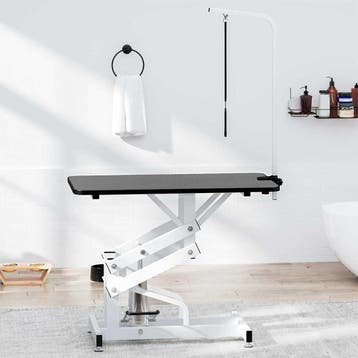 vidaXL Hydraulisch verstelbare trimtafel met aanlijnoptie, Verzenden, Nieuw