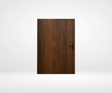 Tuinpoort Dubbel Rhombus Fraké Verticaal, Ophalen of Verzenden, Nieuw