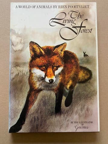 Rien Poortvliet - The Living Forest - A World of Animals, Verzenden, Zo goed als nieuw, Prentenboek
