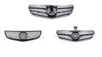 C63 AMG Look Front Grill voor Mercedes Benz C-Klasse W204, Ophalen of Verzenden