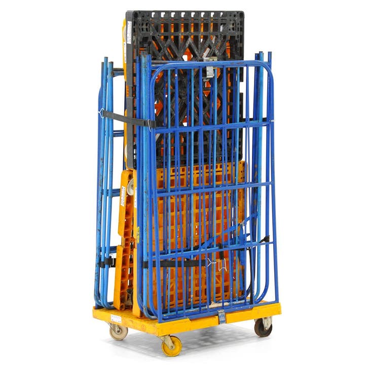 Gebruikte 2-Heks rolcontainer partij aanbieding, Doe-het-zelf en Verbouw, Transportwagens, Ophalen of Verzenden