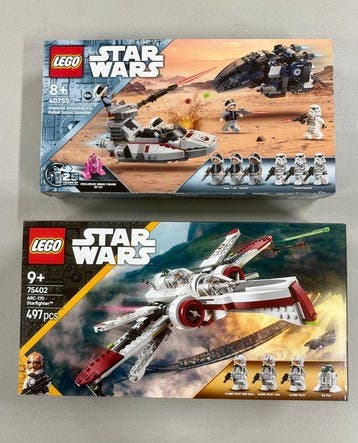Lego Set - 75402 en 40755 - Star Wars - ARC-170 Starfighter, Nieuw