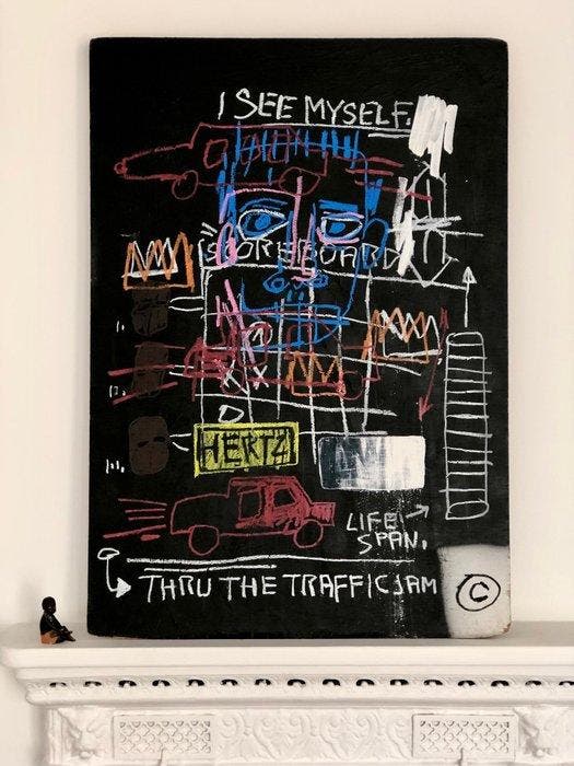 THIERRY ROUXEL - I SEE MYSELF, Antiek en Kunst, Kunst | Schilderijen | Modern