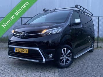 Zakelijke lease - Toyota ProAce Worker 2.0 D-4D, Gebruikt, Leder, Handgeschakeld, Dealer onderhouden