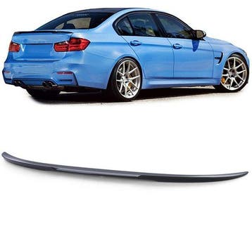 EVO Look Achterspoiler Glans Zwart BMW 3 Serie F30 B1945, Nieuw, Achter, BMW
