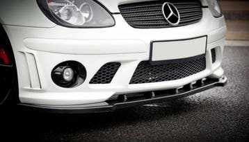 Front Splitter Mercedes SLK R170 bumper voor AMG 204, Verzenden
