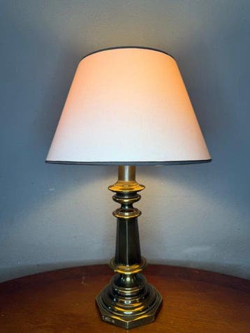 kullmann Lampen - Tafellamp - Messing, stof, Nieuw
