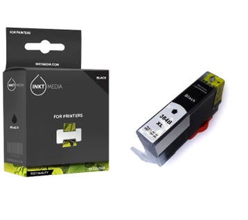 Geschikt HP 364XL CB321EE inktcartridge zwart hoge, Nieuw, Cartridge, Inktmedia