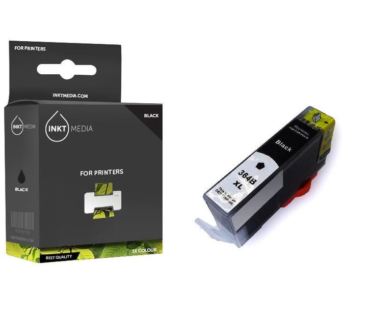 Geschikt HP 364XL CB321EE inktcartridge zwart hoge, Computers en Software, Printerbenodigdheden, Cartridge, Nieuw