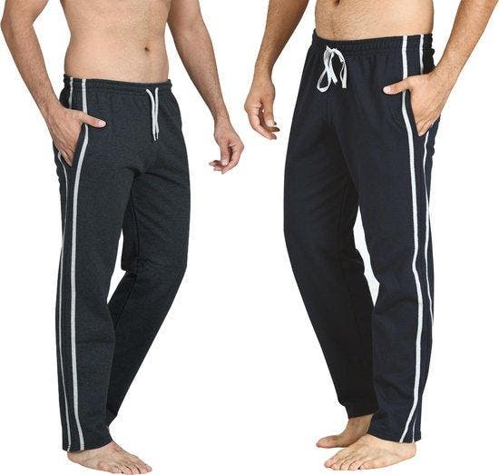 2dekans | Pierre Calvini - Joggingbroek Heren - 2 Pack -, Kleding | Heren, Sportkleding, Zo goed als nieuw, Ophalen of Verzenden