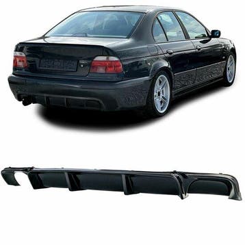 Glanzend zwarte diffuser passend voor BMW 5 serie E39 met..., Verzenden, Nieuw