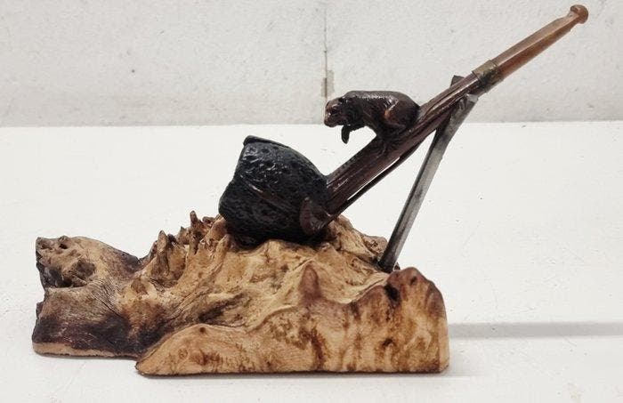 Zonder minimumprijs - Pijp - Hout, Verzamelen, Rookartikelen, Aanstekers en Luciferdoosjes