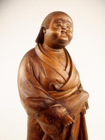 Auspicious Otafuku  Symbol of a Woman Who Brings Good, Antiek en Kunst, Antiek | Overige Antiek