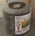 Schrikdraad, zwart, 500 mtr met 6 RVS + 3 koperdraden, Ophalen of Verzenden, Nieuw