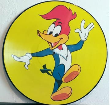 vinyl picture / shape - Woody Woodpecker - Woody Woodpeck..., Verzenden, Zo goed als nieuw