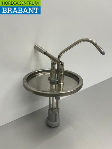 HCB RVS Emmerdispenser Sausdispenser Sauspomp met, Ophalen of Verzenden, Nieuw in verpakking