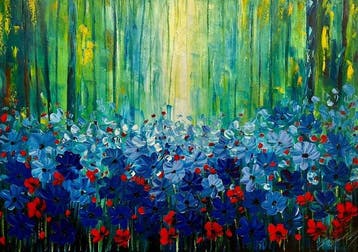 Yuni R. P. (XXI) - El bosque de las amapolas azules