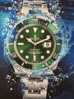 Rolex Art Work - Submariner Hulk - 116610LV - Artwork -