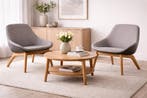 Zeitraum Morph-Lounge fauteuil, grijs-eiken, Overige plaatsen, Ophalen of Verzenden, Gebruikt, Stoel