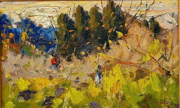 Aldo Mazzi (1937) - Campagna Toscana - NO RESERVE, Antiek en Kunst