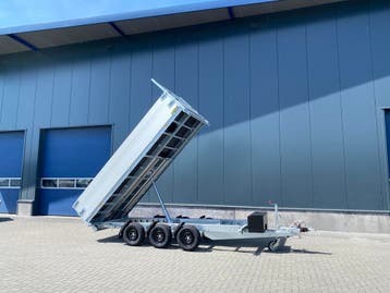 EDUARD KIPPER 400 X 180 X 60 CM 3.500 KG INCL. VELE OPTIES!!, Auto diversen, Aanhangers en Bagagewagens, Ophalen, Nieuw