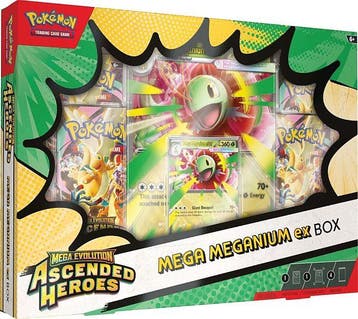 Pokémon TCG - Ascended Heroes Mega Meganium ex Box, Verzenden, Zo goed als nieuw