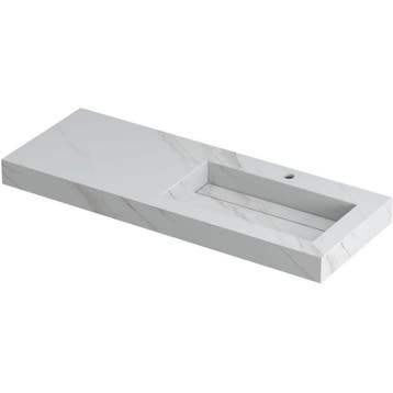 INK Pitch Wastafel Keramische Slab Rechts met Drain en Front, Ophalen of Verzenden, Nieuw