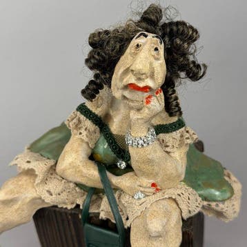 Anna Em - sculptuur, Im so pretty - hand made - 27 cm -