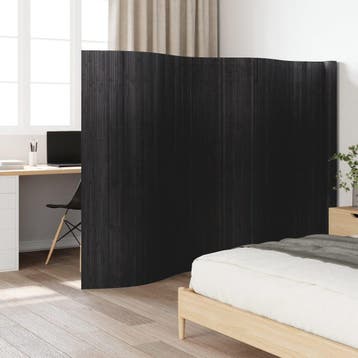 vidaXL Kamerscherm breedte 600 cm hoogte 165 cm bamboe grijs, Verzenden, Nieuw