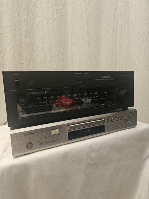 Technics, Denon - ST-8044K + DVD-1400 Hifi-set, Audio, Tv en Foto, Radio's
