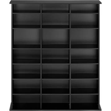 Kast Stevie 105,5x19x136,5cm - zwart, Huis en Inrichting, Verzenden, Nieuw