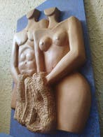 Advertentiesculptuur SWEATER HOUSE - Reclamebord - Gips en