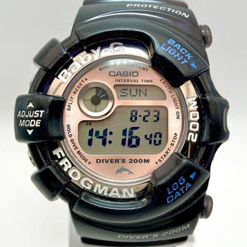 Casio - Baby-G FROGMAN – Dolphin & Whale – Mikurajima Model, Nieuw