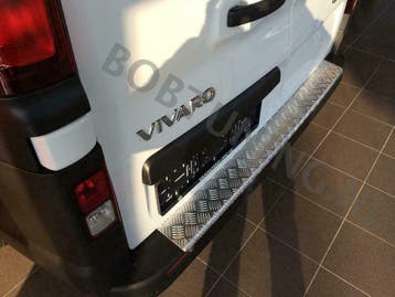 Bumperbescherming Aluminium Traanplaat Opel Vivaro 2001+, Ophalen of Verzenden