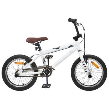 vidaXL BMX Fiets 16 Inch voor 5-8 jaar oud Wit, Fietsen en Brommers, Fietsen | Racefietsen, Verzenden, Nieuw