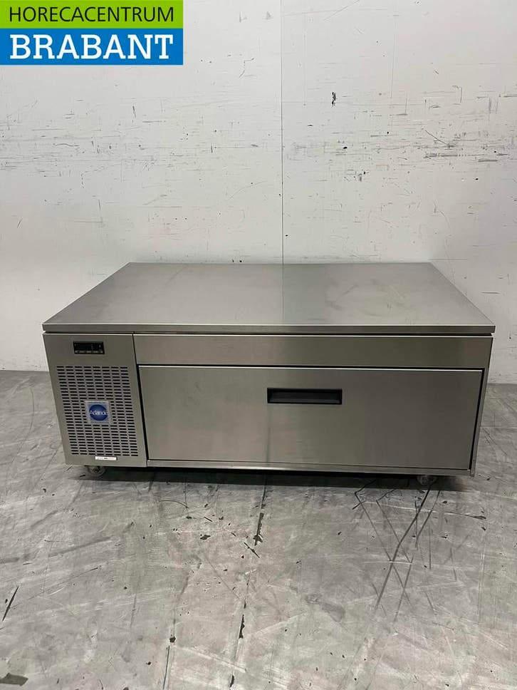 RVS Adande Koellade Koelwerkbank 230V Horeca, Zakelijke goederen, Horeca | Keukenapparatuur, Gebruikt, Ophalen of Verzenden