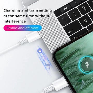USB-C Oplader – 25W Snellader met 2M USB-C naar USB-C, Ophalen of Verzenden, Nieuw