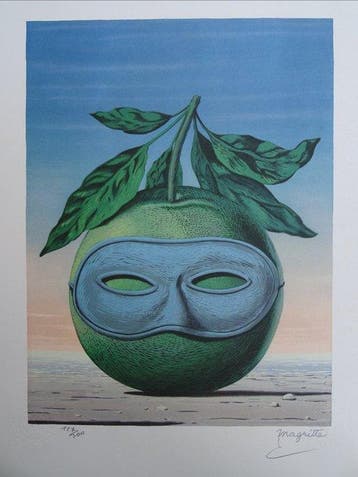 René Magritte (1898-1967) - Souvenir de voyage