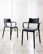Kartell - Philippe Starck - Generic A - Fauteuil (2) - Zwart