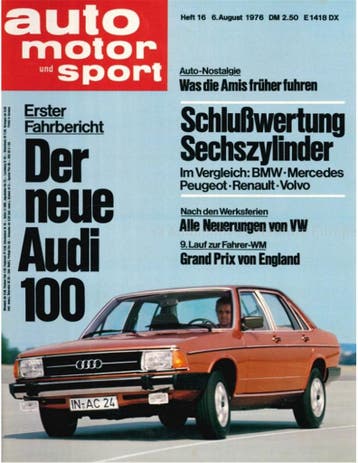 1976 AUTO MOTOR UND SPORT 16 DUITS, Nieuw, Author