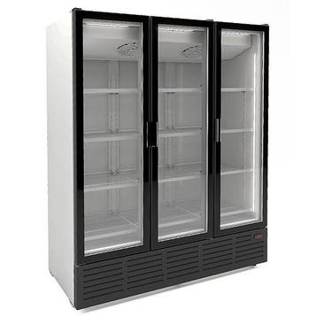 Koelkast 3 Glasdeuren - Wit 9002, Verzenden, Nieuw in verpakking, Koelen en Vriezen