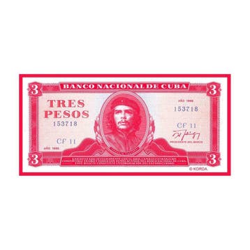Che Guevara Tres Pesos patch officiële merchandise, Verzamelen, Ophalen of Verzenden, Nieuw, Kleding