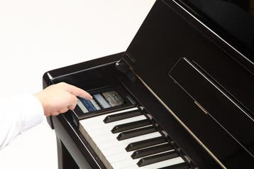 Kawai K-300 ATX3 E/P chroom silent piano, Nieuw, Zwart, Piano