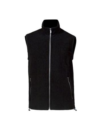 Ivanhoe mouwloos vest Kurre Full Zip Black voor heren van..., Verzenden, Nieuw, Zwart