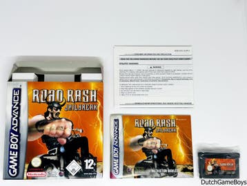 Gameboy Advance / GBA - Road Rash - Jailbreak - EUR - VGC, Spelcomputers en Games, Verzenden, Gebruikt